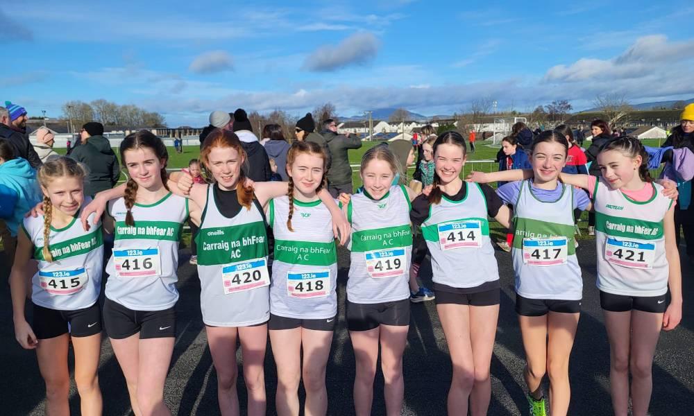 National Success for Carraig na bhFear AC Girls!
