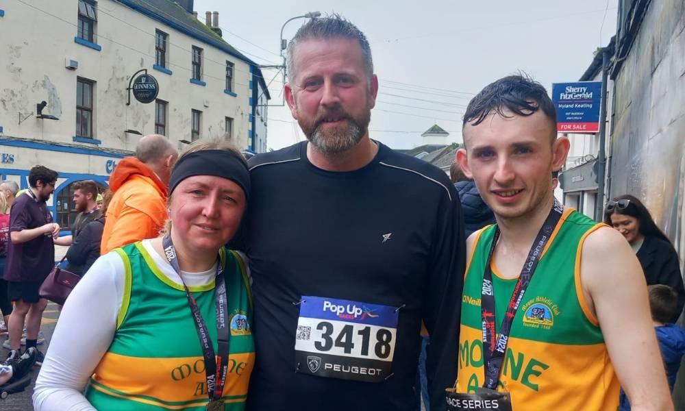 Moyne AC's Streets of Portlaoise Success, European Master Indoors participation, and Club Updates