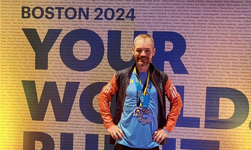 Shane Begley Completes Six Star Journey with Boston Marathon Finish