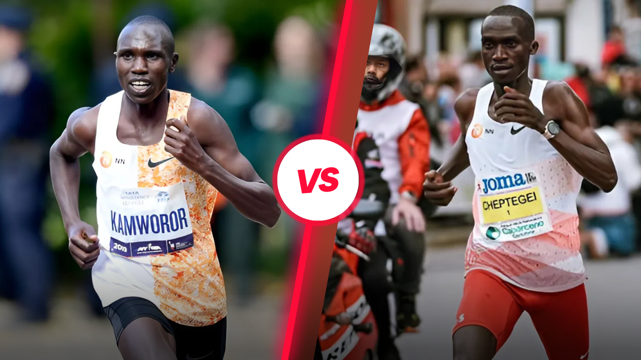 Kamworor vs Cheptegei : Who Will win the Clash of the Titans in the Antrim Coast Half this Sunday?